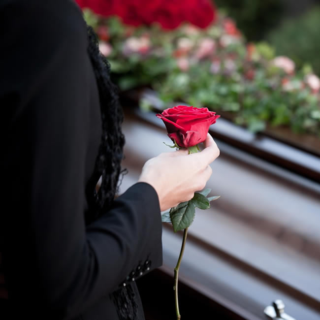 Cercueil rose