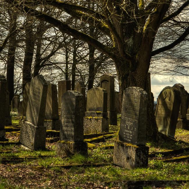 Tombes cimetière